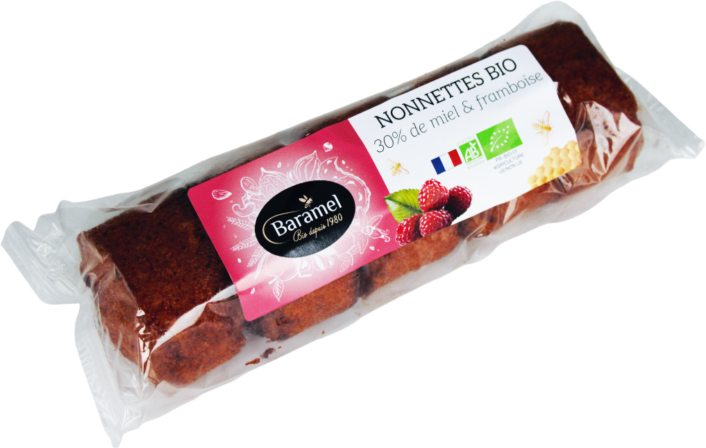 Nonnettes bio à la framboise - 1