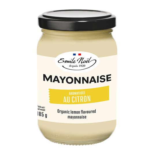émile Noël -- DDM 05.09.2025 Mayonnaise aromatisée au citron bio - 185 g